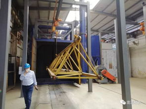 龐源租賃 塔機再制造整線聯(lián)動調試成功