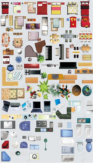 解鎖靈感 詳解18296893號室內設計彩色平面圖PSD分層文件的價值與應用